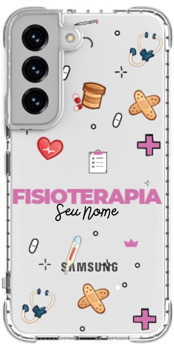 Capinha para celular Fisioterapia - Profissão Com Nome