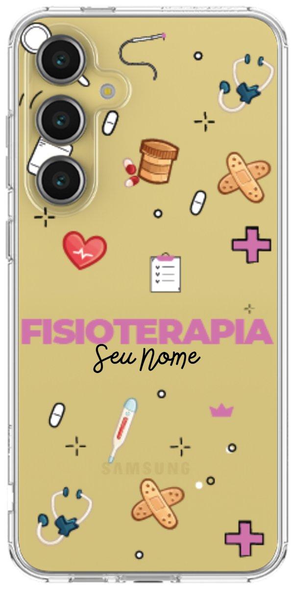 Capinha para celular Fisioterapia - Profissão Com Nome