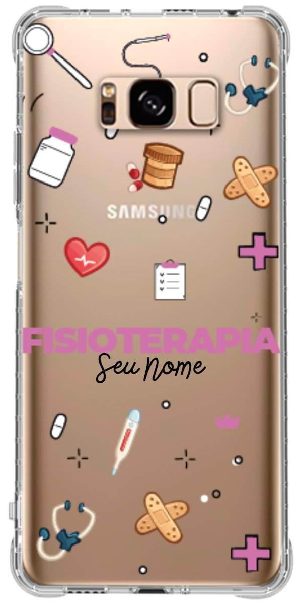 Capinha para celular Fisioterapia - Profissão Com Nome