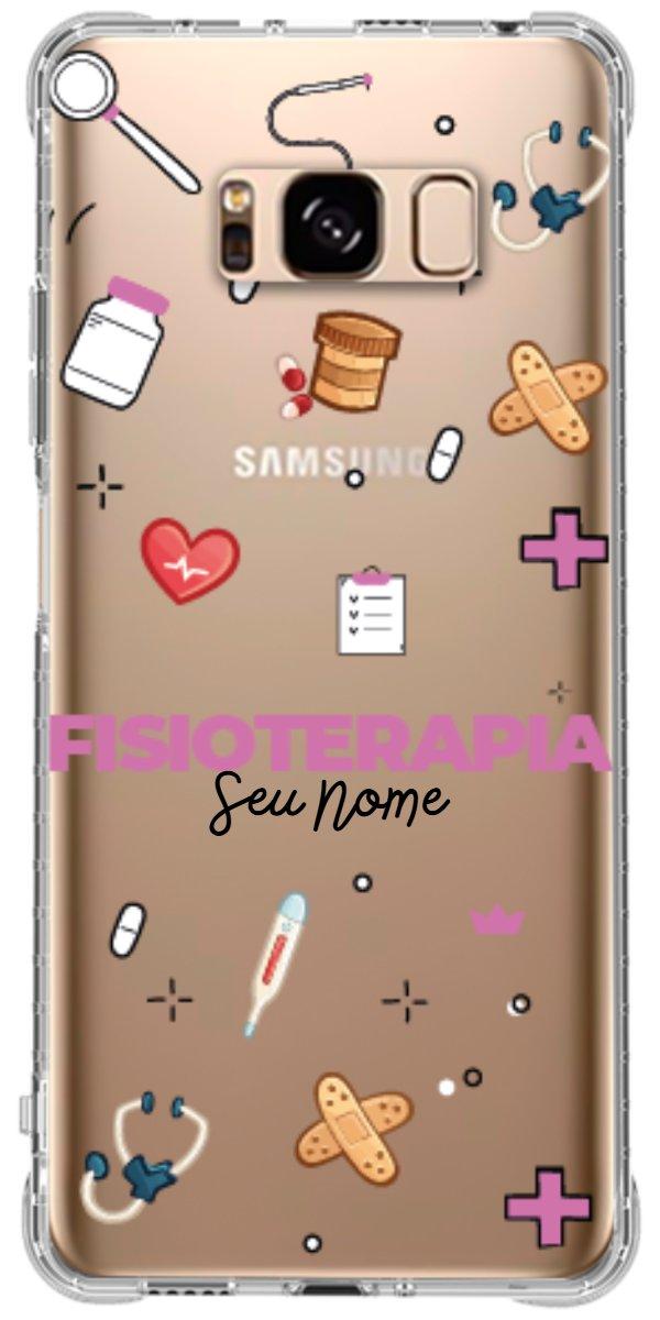 Capinha para celular Fisioterapia - Profissão Com Nome