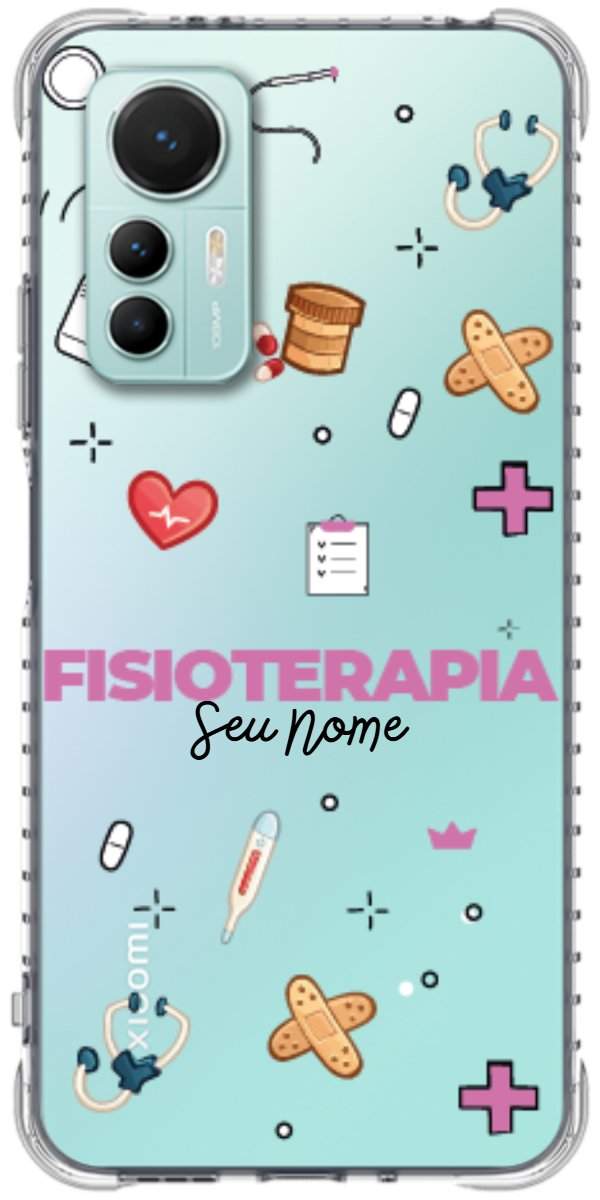 Capinha para celular Fisioterapia - Profissão Com Nome