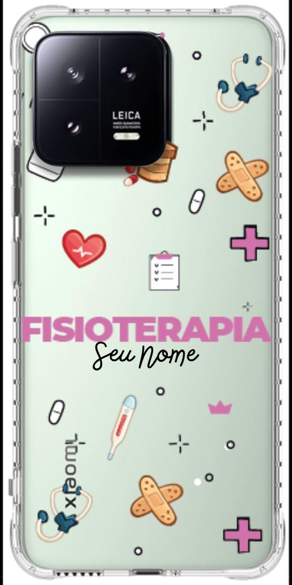 Capinha para celular Fisioterapia - Profissão Com Nome