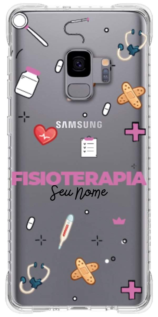 Capinha para celular Fisioterapia - Profissão Com Nome