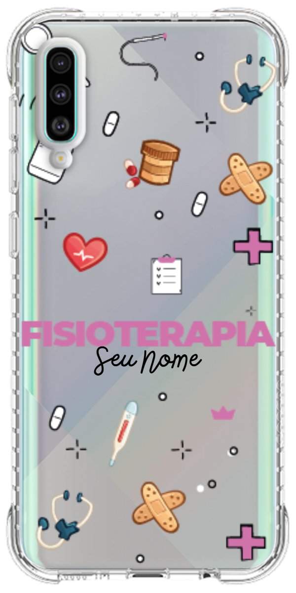 Capinha para celular Fisioterapia - Profissão Com Nome