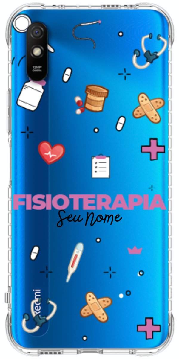 Capinha para celular Fisioterapia - Profissão Com Nome