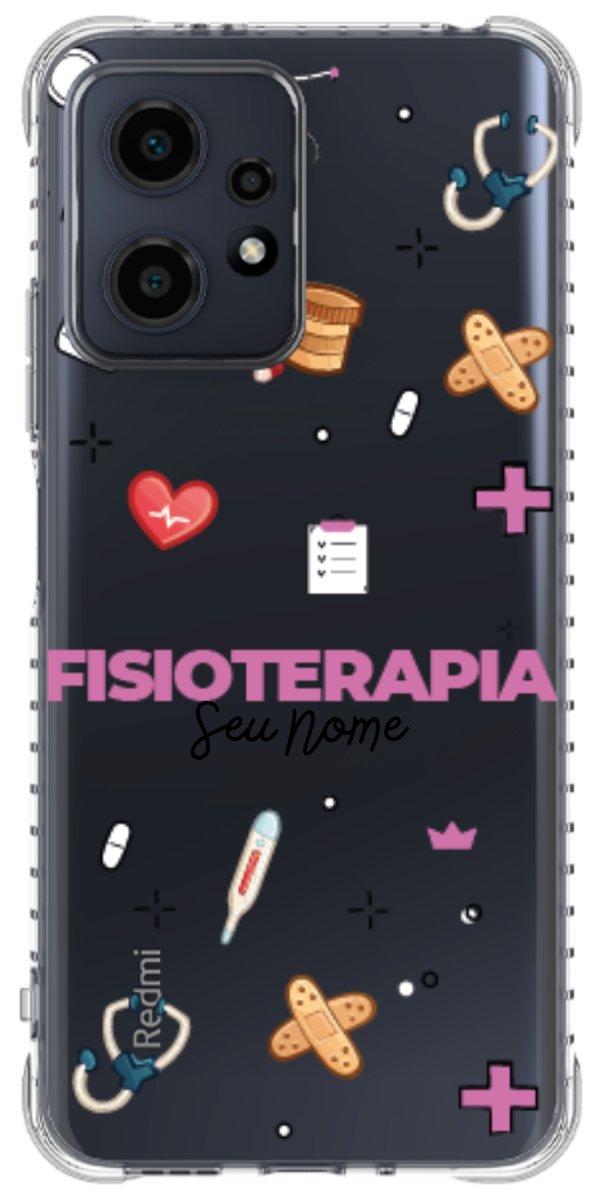 Capinha para celular Fisioterapia - Profissão Com Nome