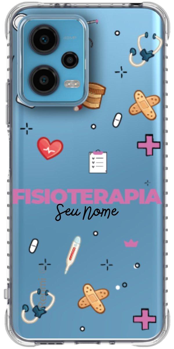 Capinha para celular Fisioterapia - Profissão Com Nome
