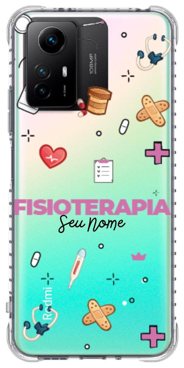 Capinha para celular Fisioterapia - Profissão Com Nome