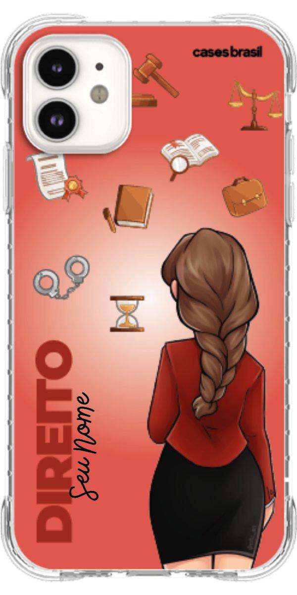 Capinha para celular Direito - Boneca Profissão Com Fundo