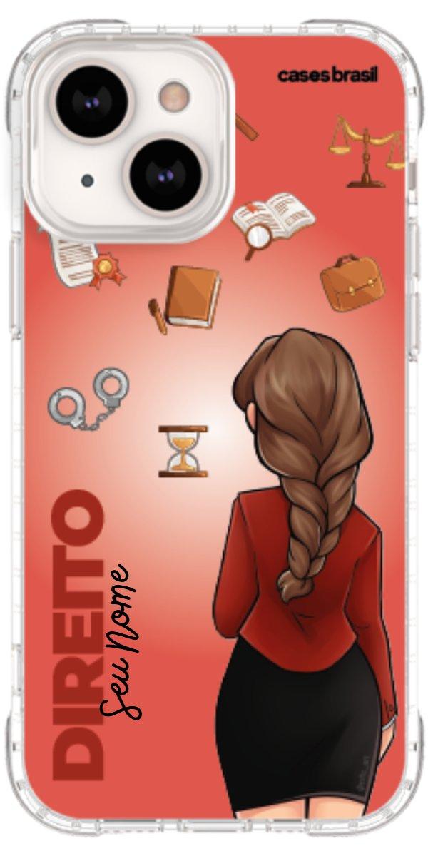 Capinha para celular Direito - Boneca Profissão Com Fundo