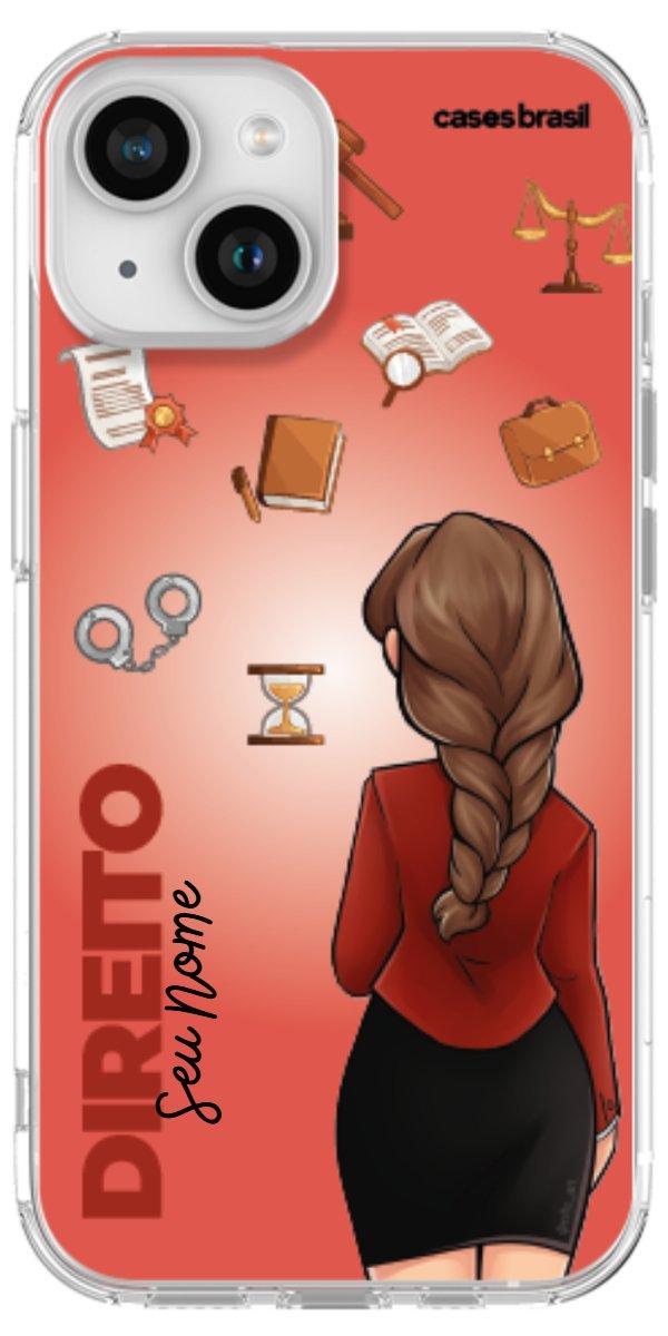 Capinha para celular Direito - Boneca Profissão Com Fundo