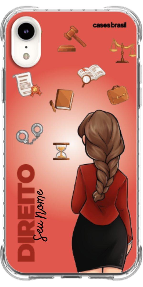 Capinha para celular Direito - Boneca Profissão Com Fundo