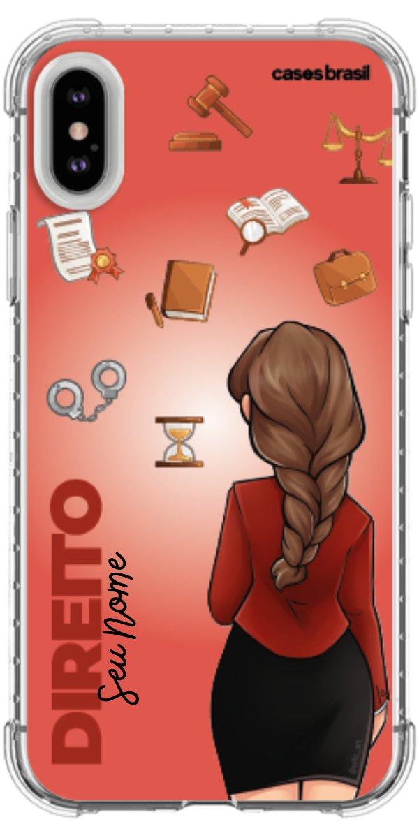 Capinha para celular Direito - Boneca Profissão Com Fundo