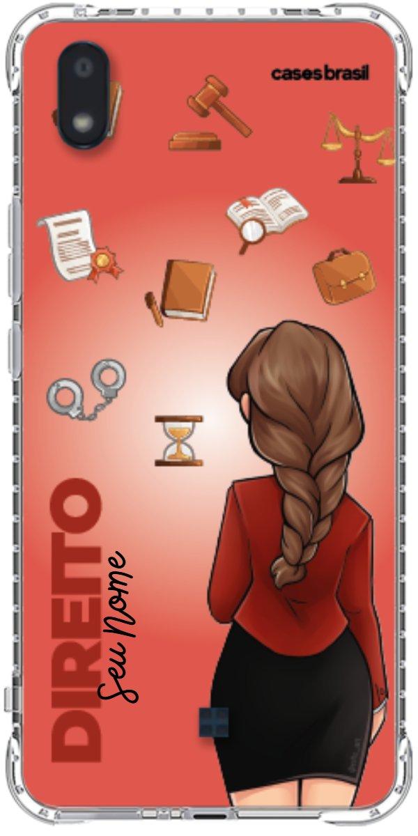 Capinha para celular Direito - Boneca Profissão Com Fundo