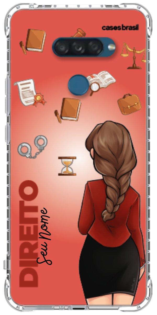 Capinha para celular Direito - Boneca Profissão Com Fundo