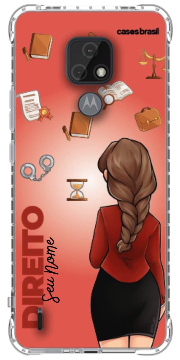 Capinha para celular Direito - Boneca Profissão Com Fundo