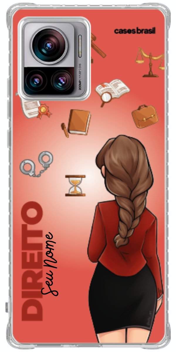 Capinha para celular Direito - Boneca Profissão Com Fundo