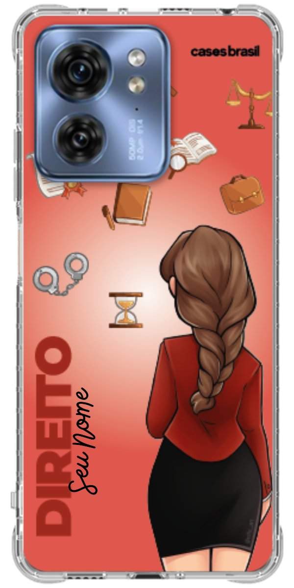 Capinha para celular Direito - Boneca Profissão Com Fundo