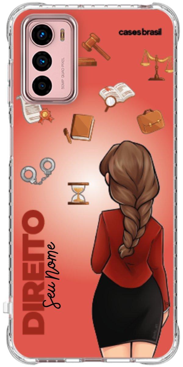 Capinha para celular Direito - Boneca Profissão Com Fundo