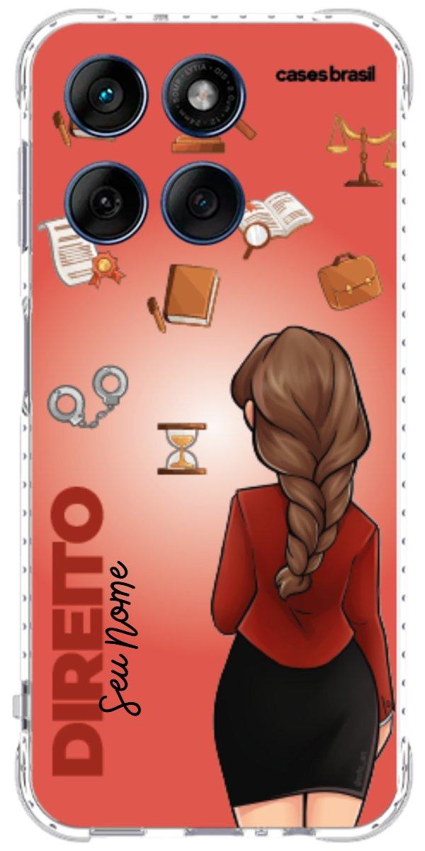 Capinha para celular Direito - Boneca Profissão Com Fundo