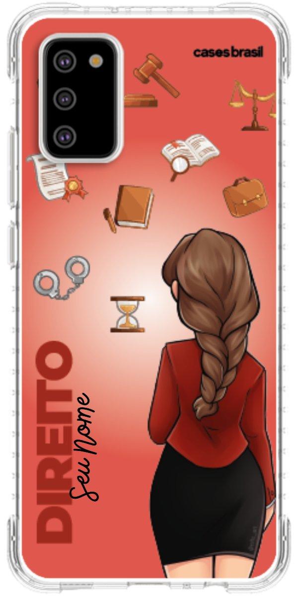 Capinha para celular Direito - Boneca Profissão Com Fundo