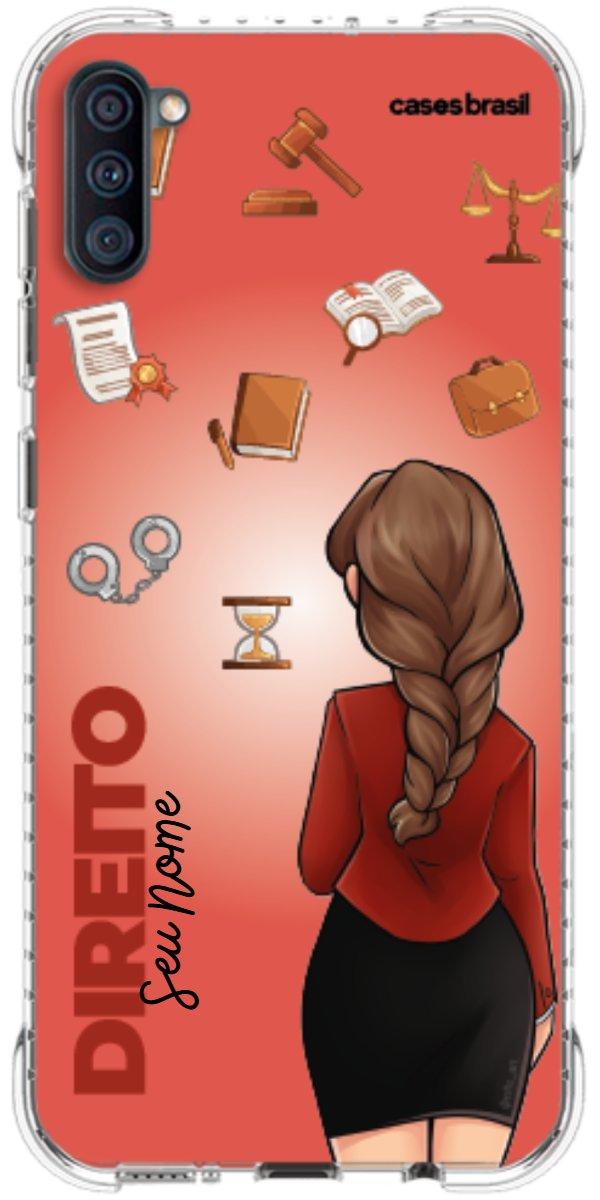 Capinha para celular Direito - Boneca Profissão Com Fundo