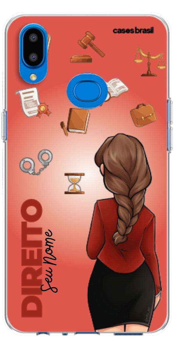 Capinha para celular Direito - Boneca Profissão Com Fundo