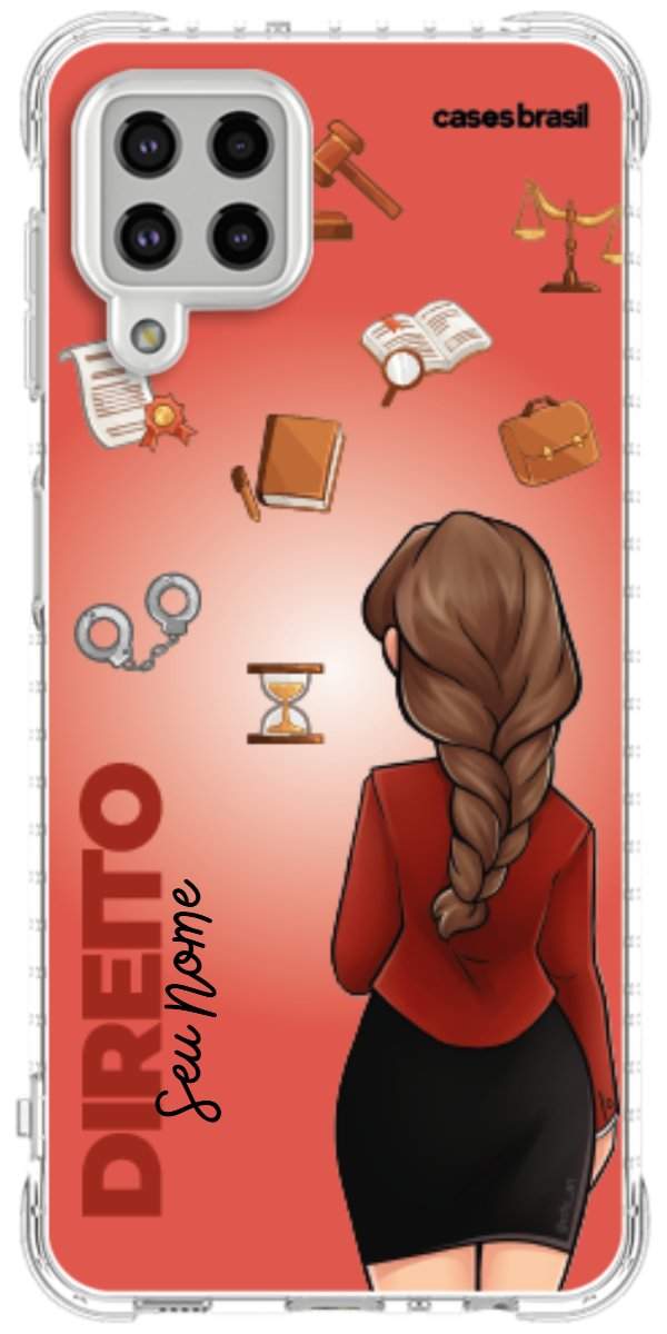 Capinha para celular Direito - Boneca Profissão Com Fundo