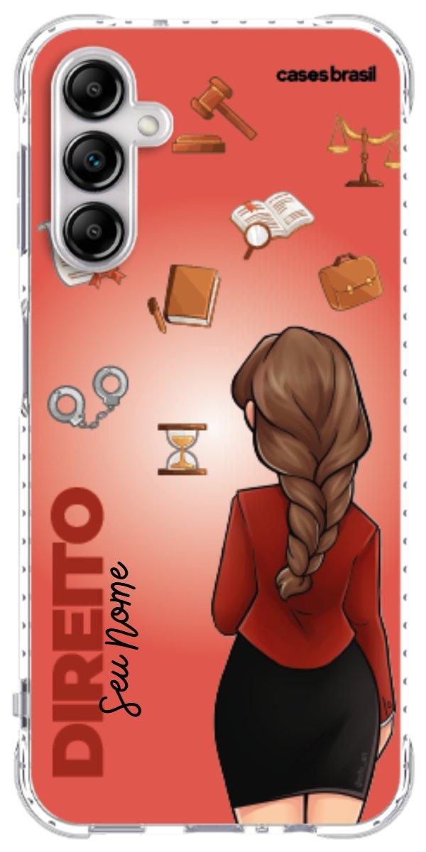 Capinha para celular Direito - Boneca Profissão Com Fundo