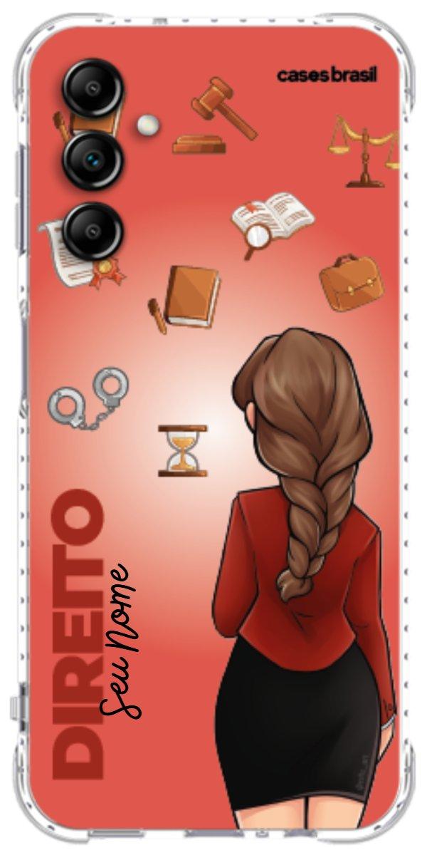 Capinha para celular Direito - Boneca Profissão Com Fundo