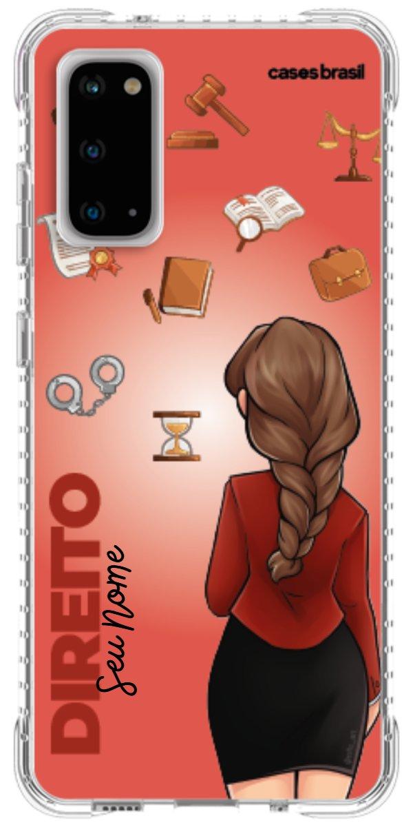 Capinha para celular Direito - Boneca Profissão Com Fundo