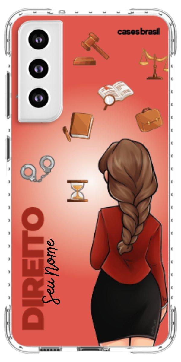 Capinha para celular Direito - Boneca Profissão Com Fundo
