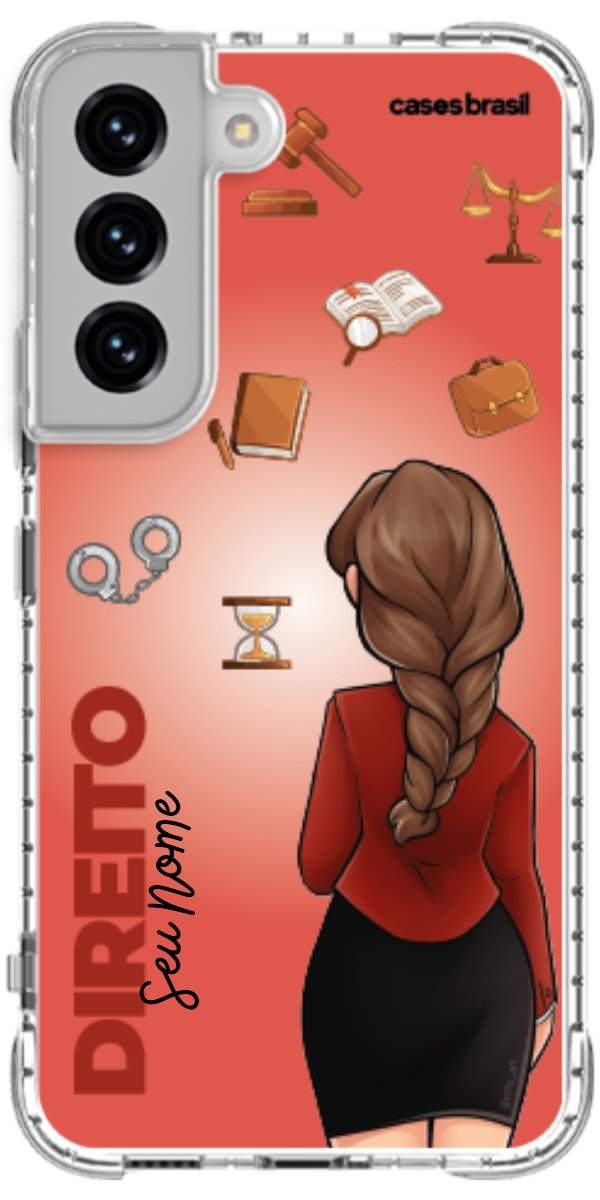 Capinha para celular Direito - Boneca Profissão Com Fundo