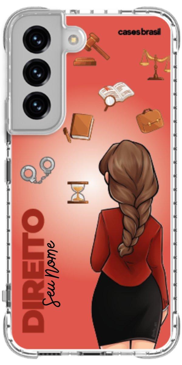 Capinha para celular Direito - Boneca Profissão Com Fundo