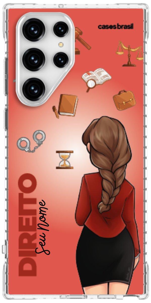 Capinha para celular Direito - Boneca Profissão Com Fundo