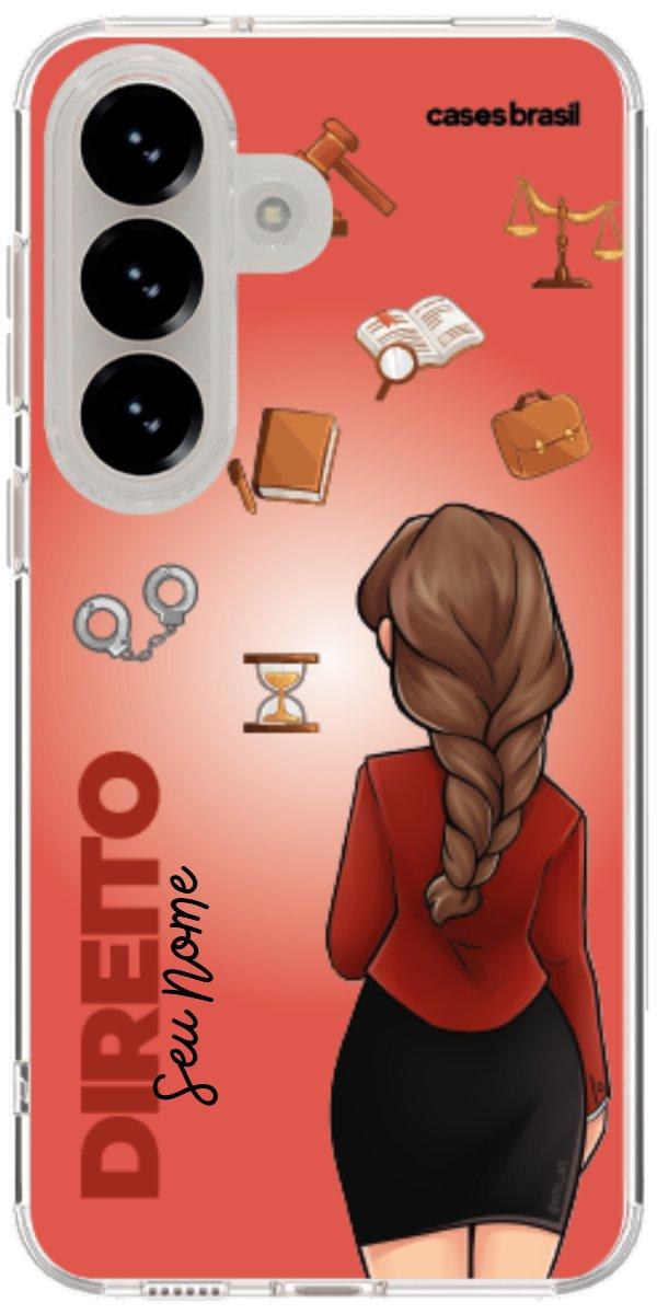 Capinha para celular Direito - Boneca Profissão Com Fundo