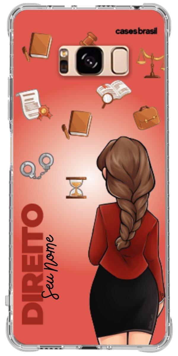 Capinha para celular Direito - Boneca Profissão Com Fundo