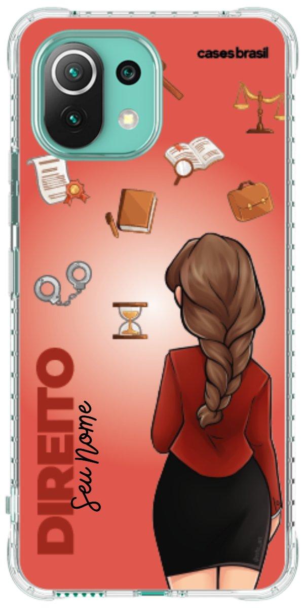 Capinha para celular Direito - Boneca Profissão Com Fundo