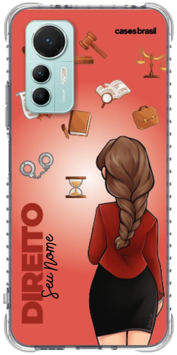 Capinha para celular Direito - Boneca Profissão Com Fundo