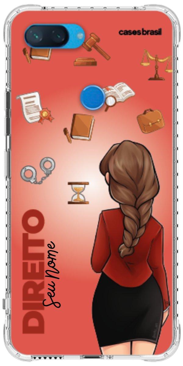 Capinha para celular Direito - Boneca Profissão Com Fundo