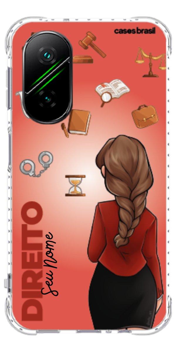 Capinha para celular Direito - Boneca Profissão Com Fundo