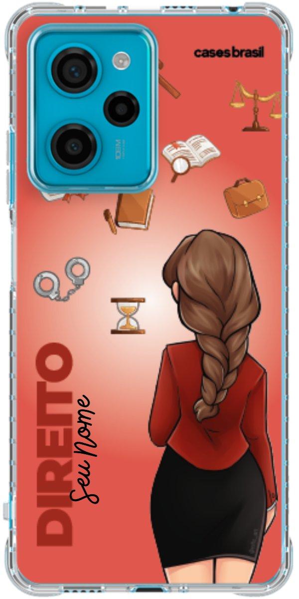 Capinha para celular Direito - Boneca Profissão Com Fundo