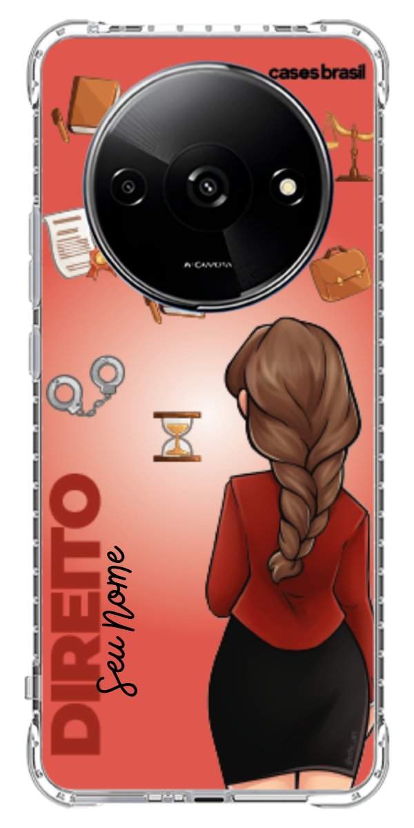 Capinha para celular Direito - Boneca Profissão Com Fundo