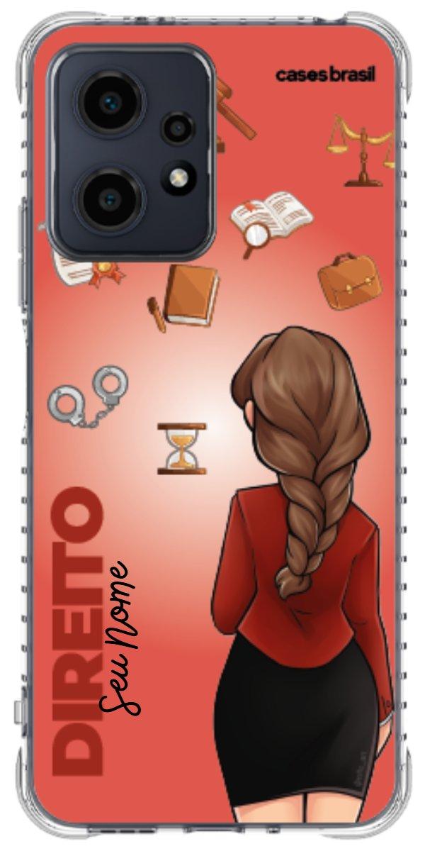 Capinha para celular Direito - Boneca Profissão Com Fundo
