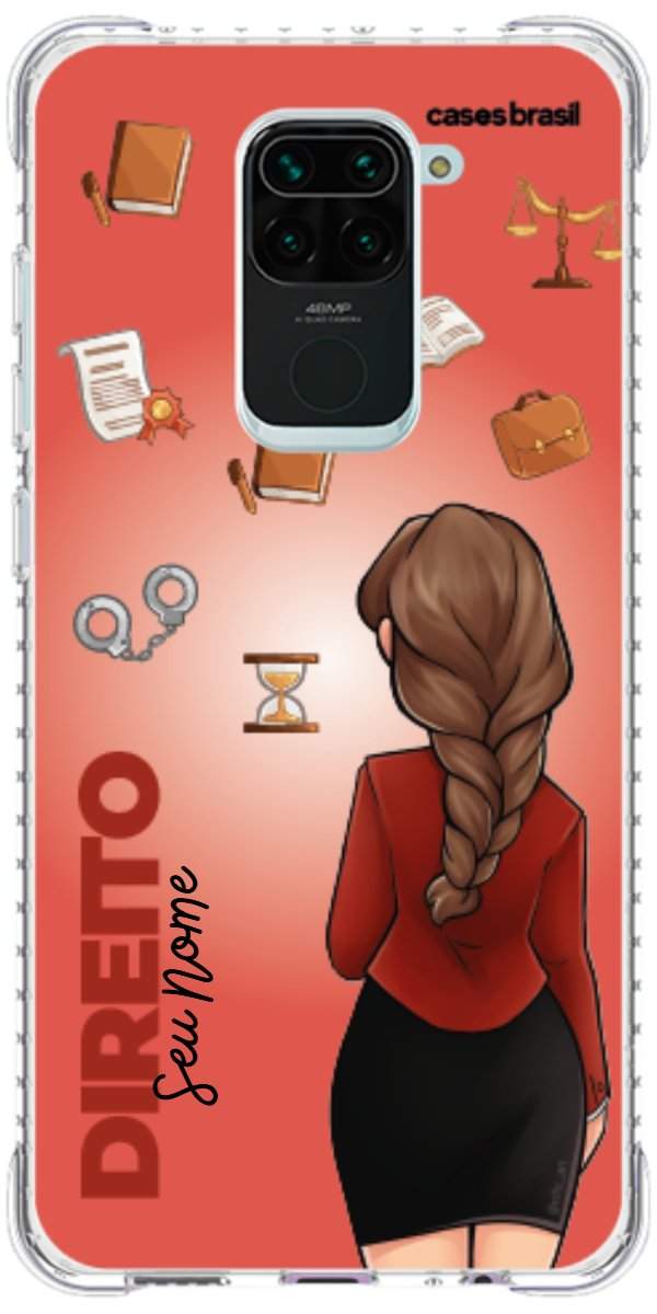Capinha para celular Direito - Boneca Profissão Com Fundo