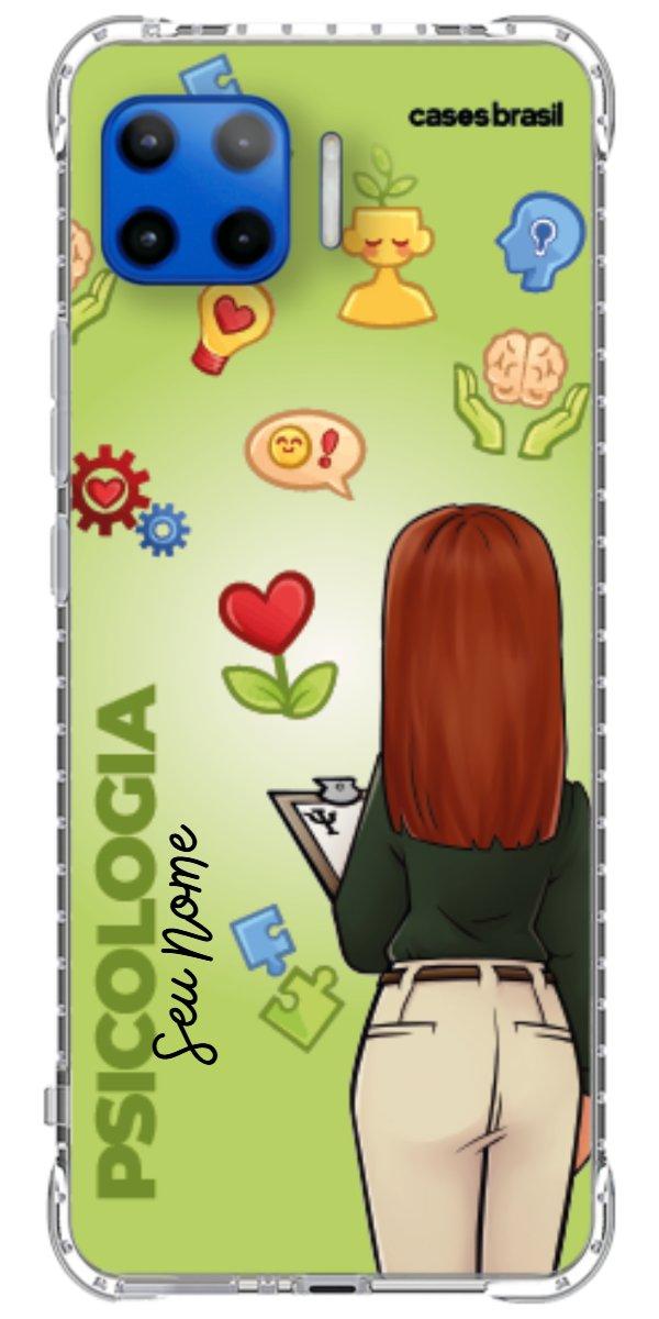 Capinha para celular Psicologia - Boneca Profissão Com Fundo