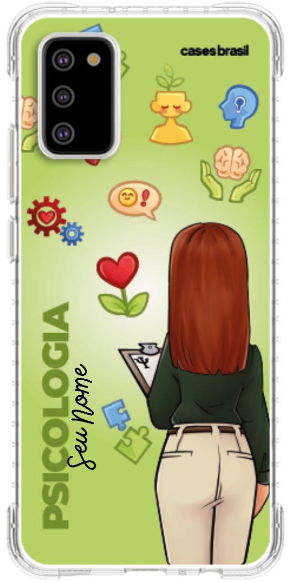 Capinha para celular Psicologia - Boneca Profissão Com Fundo