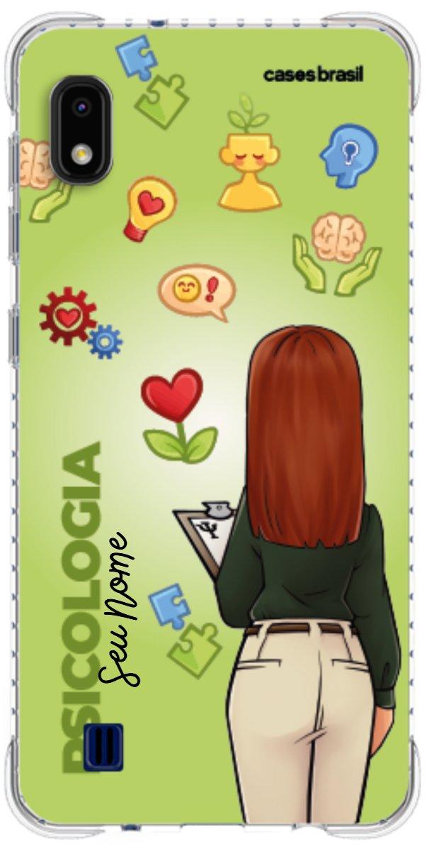 Capinha para celular Psicologia - Boneca Profissão Com Fundo