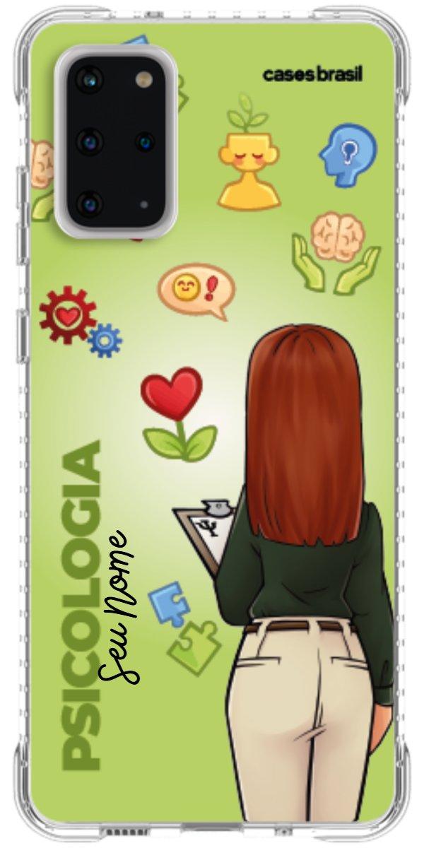 Capinha para celular Psicologia - Boneca Profissão Com Fundo