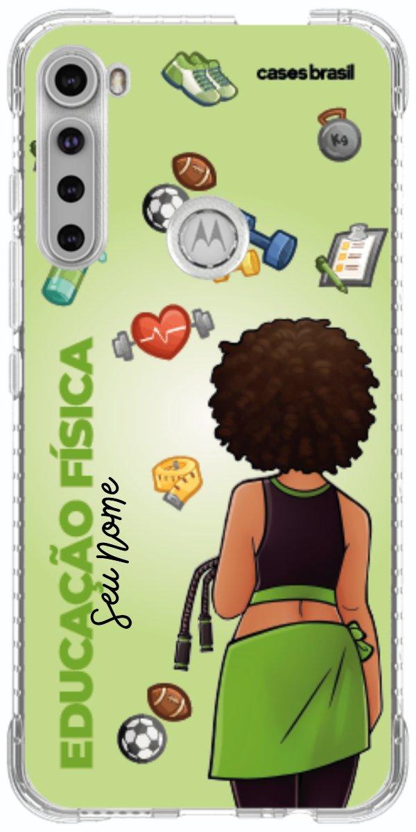 Capinha para celular Educação Física - Boneca Profissão Com Fundo